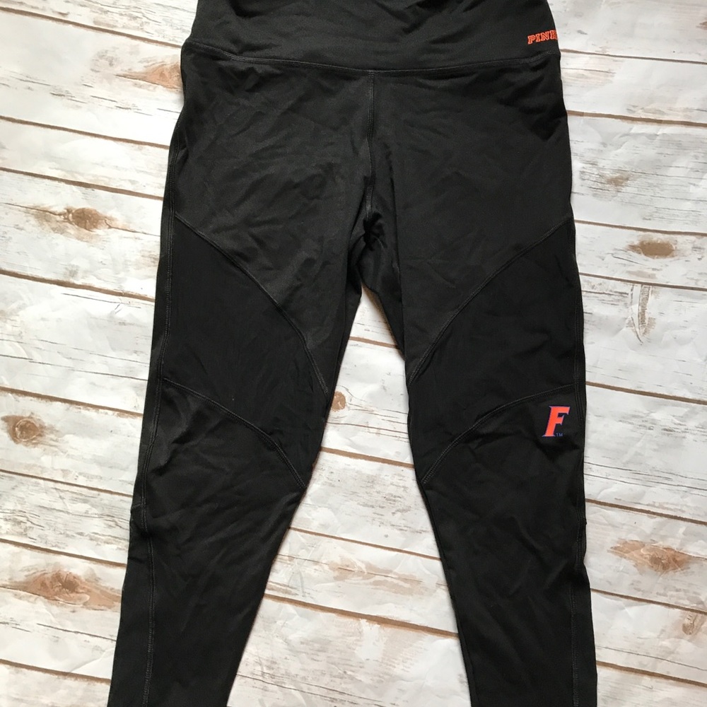 Pink Victoria Secret Florida Gator leggings L